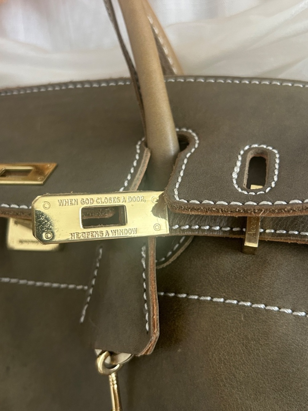 Vintage Y2K Japanese Brand Flap Bag aka "Firkin" - Picture 2 of 7
